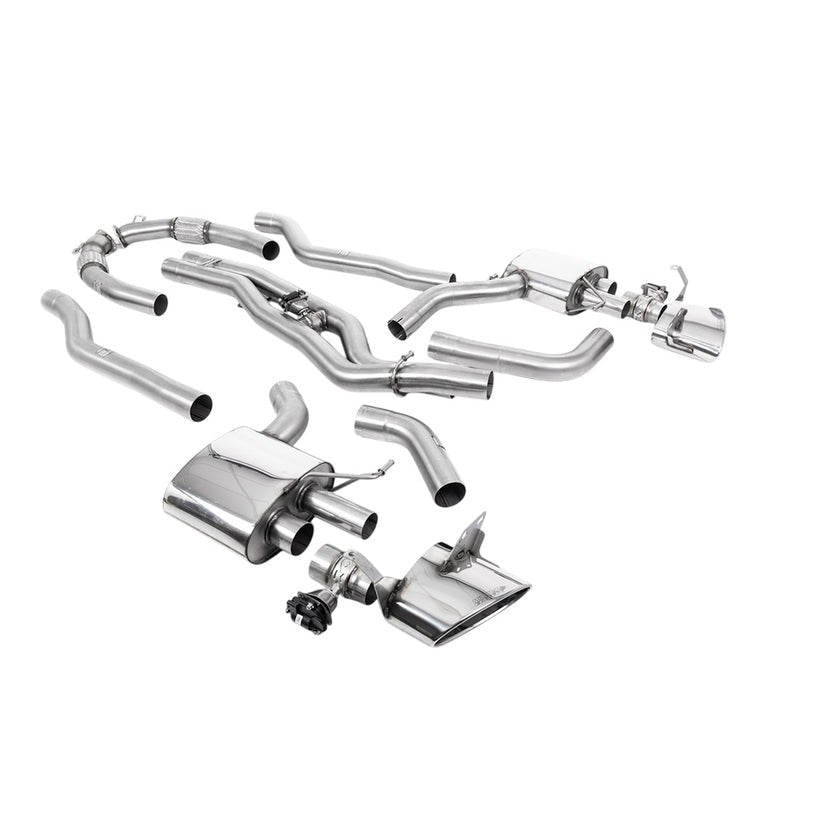 Milltek Filter Back Exhaust Audi RS7 C8 4.0 V8 Bi-Turbo OPF/GPF 19+