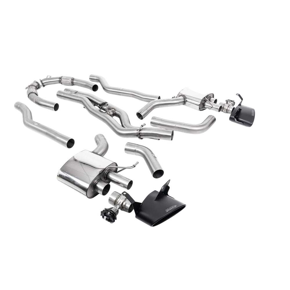 Milltek Particulate Filter-back Exhaust Audi RS6 C8 4.0 V8 Bi-Turbo inc Performance Edition (OPF/GPF Models) 19-25