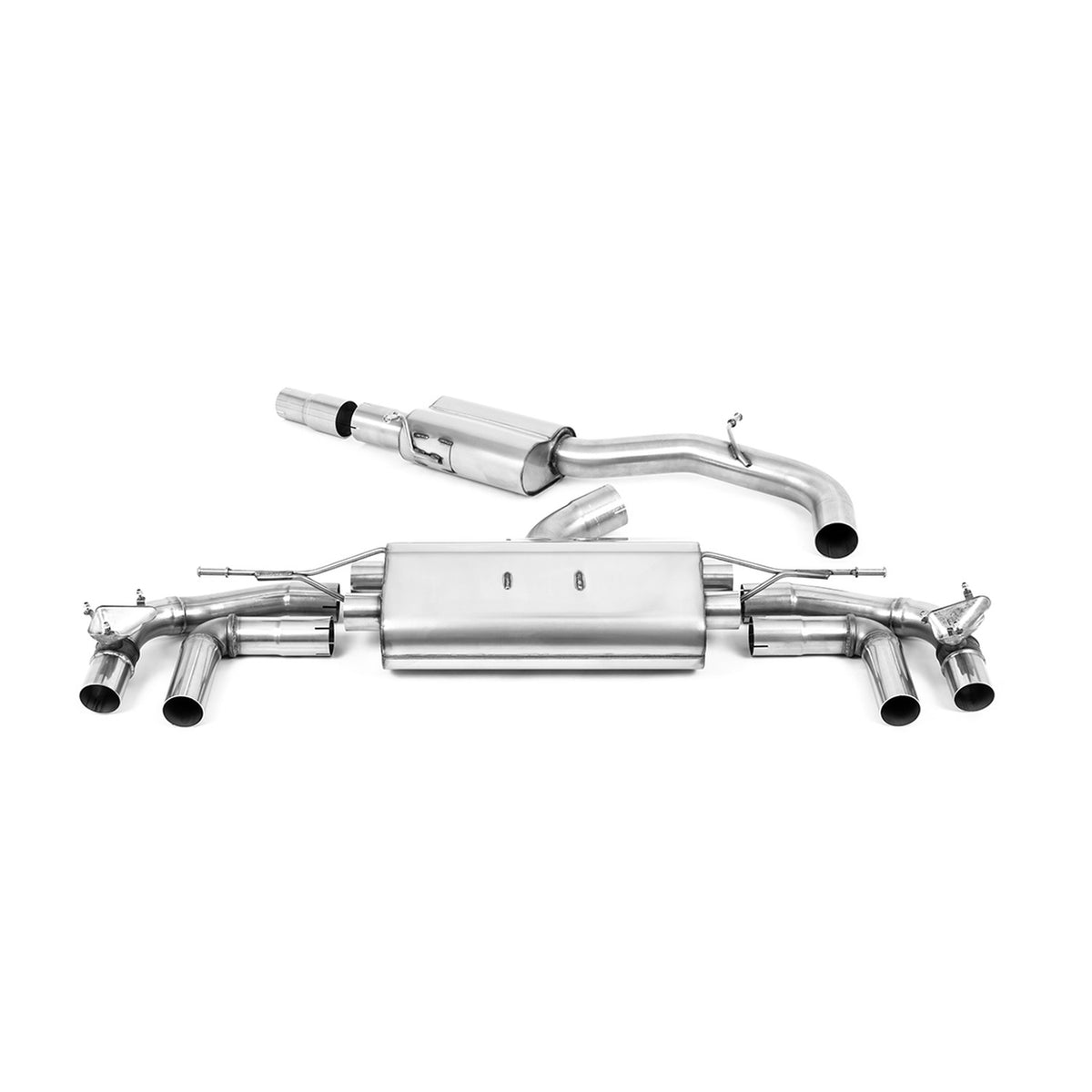 Milltek Filter Back Exhaust Audi S3 2.0TFSI Quattro Sportback 8Y OPF/GPF 20+