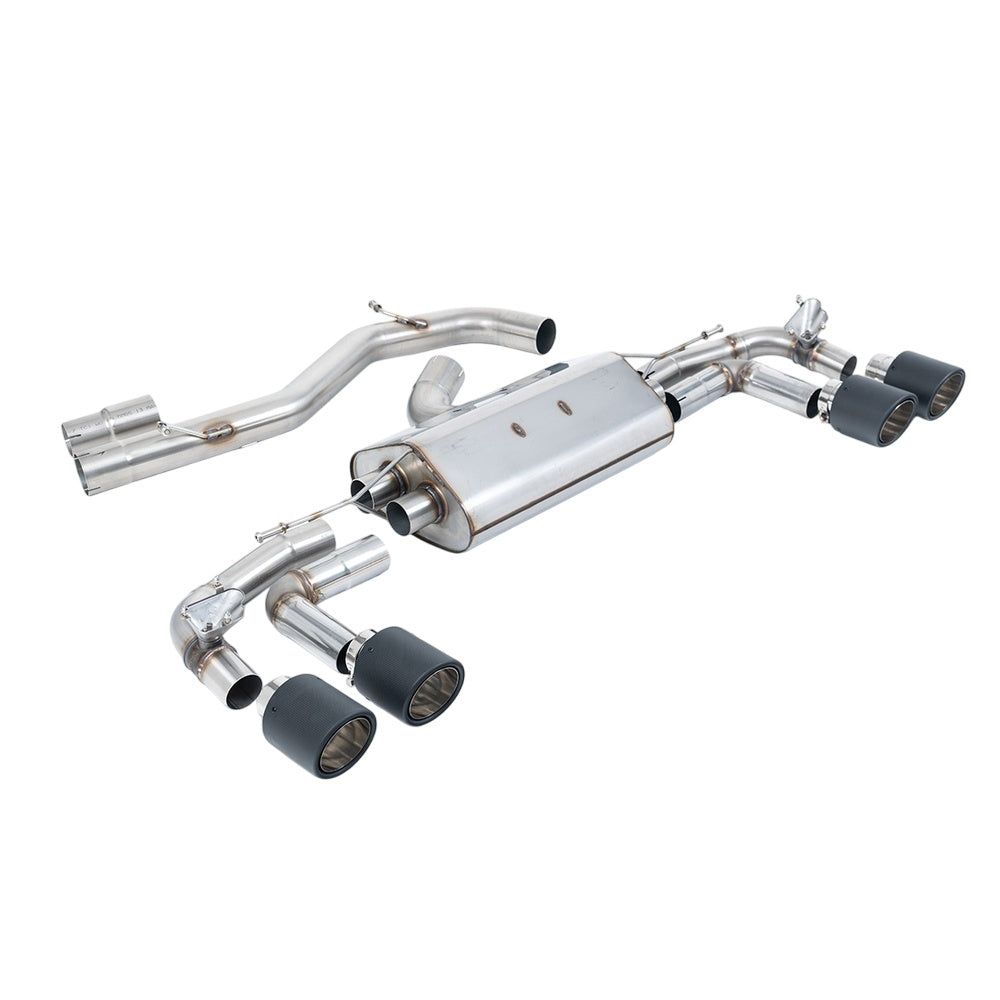 Milltek Particulate Filter-back Exhaust Audi S3 2.0 TFSi Quattro Sportback 310PS 8Y (OPF/GPF Models Only) 20-25