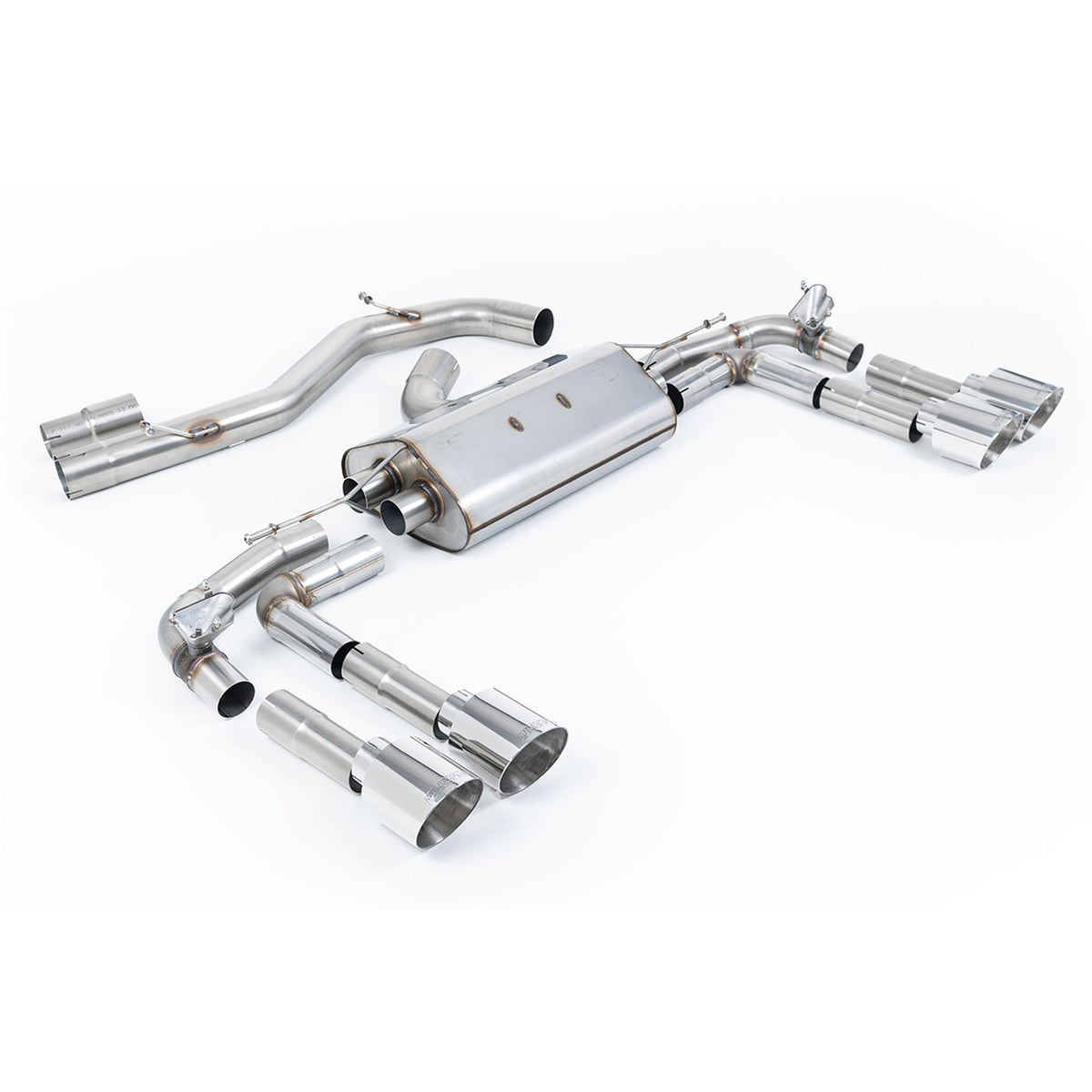 Milltek Filter Back Exhaust Audi S3 2.0TFSI Quattro Saloon 8Y OPF/GPF 20+