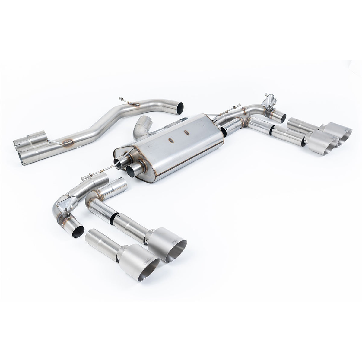 Milltek Cat Back Exhaust Audi S3 2.0TFSI Quattro Saloon 8Y NA Non-OPF 22+