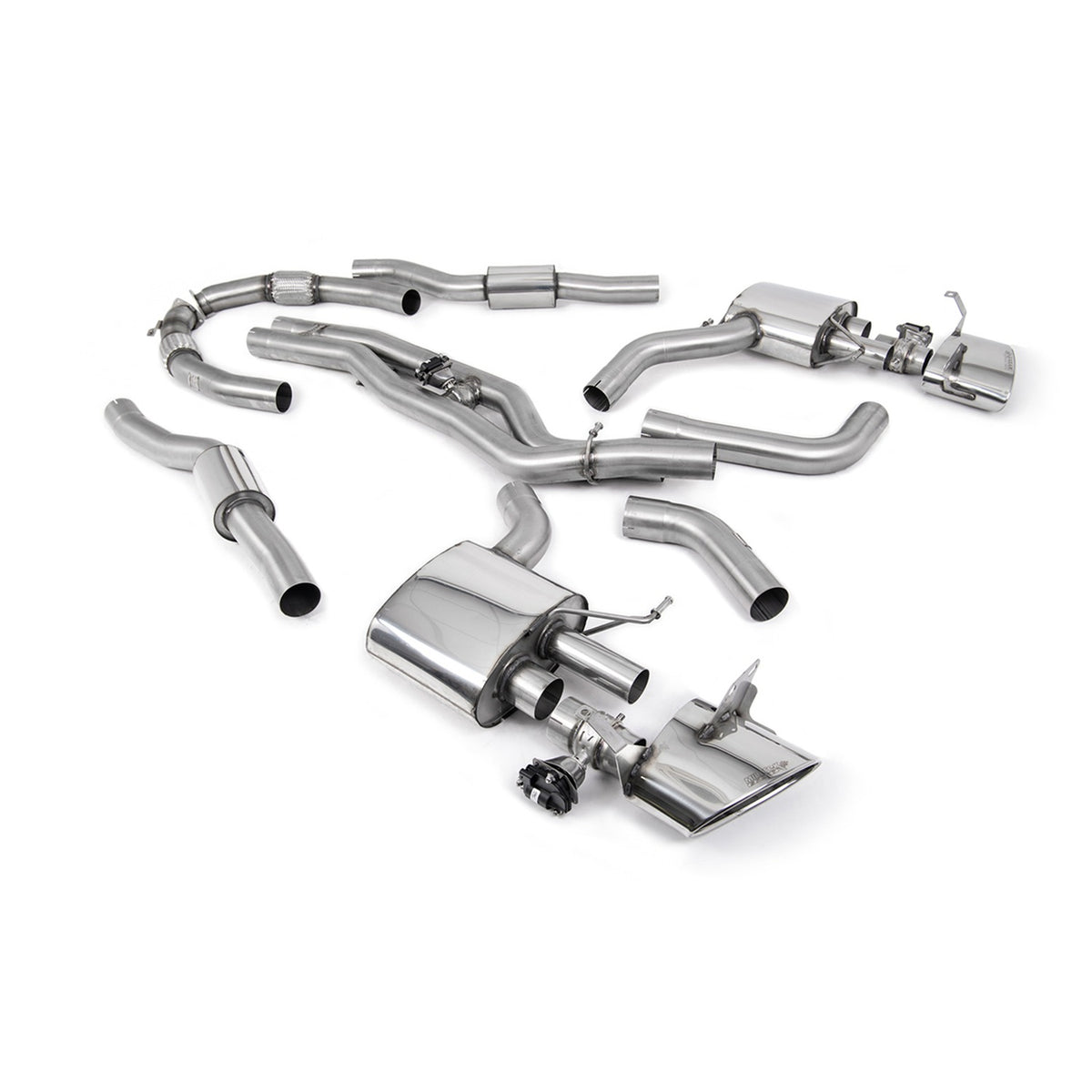 Milltek Cat Back Exhaust Audi RS7 C8 4.0 V8 Bi-Turbo Non-OPF/GPF US ROW 19+