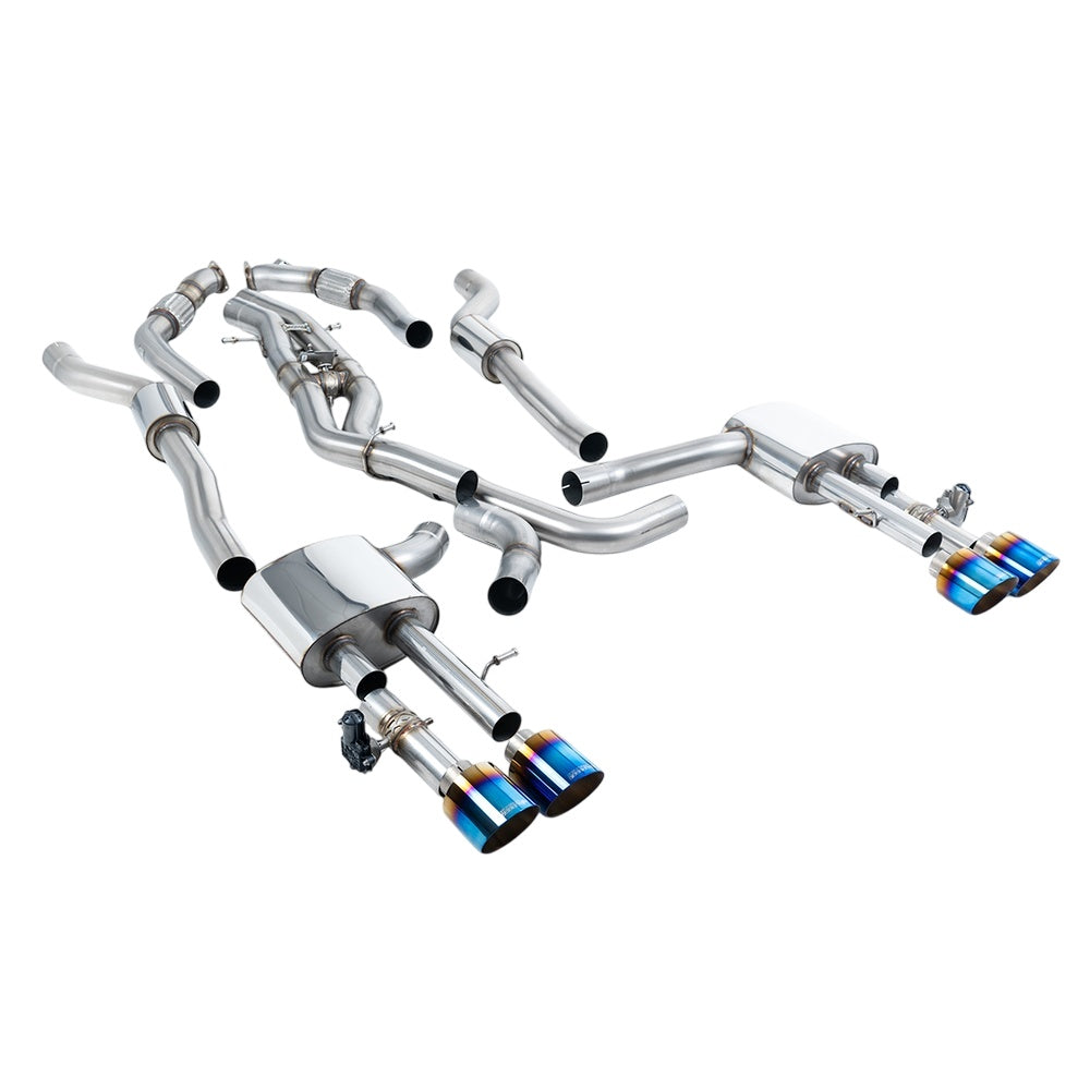 Milltek Cat Back Exhaust Audi S8 D5 4.0 TFSi V8 Saloon / Sedan Standard Wheel Base (Non OPF/GPF US/ROW Models) 20-25