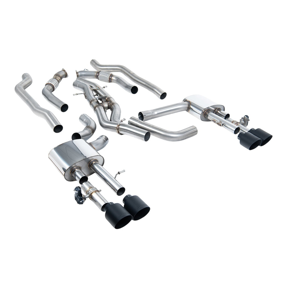 Milltek Cat Back Exhaust Audi S8 D5 4.0 TFSi V8 Saloon / Sedan Standard Wheel Base (Non OPF/GPF US/ROW Models) 20-25