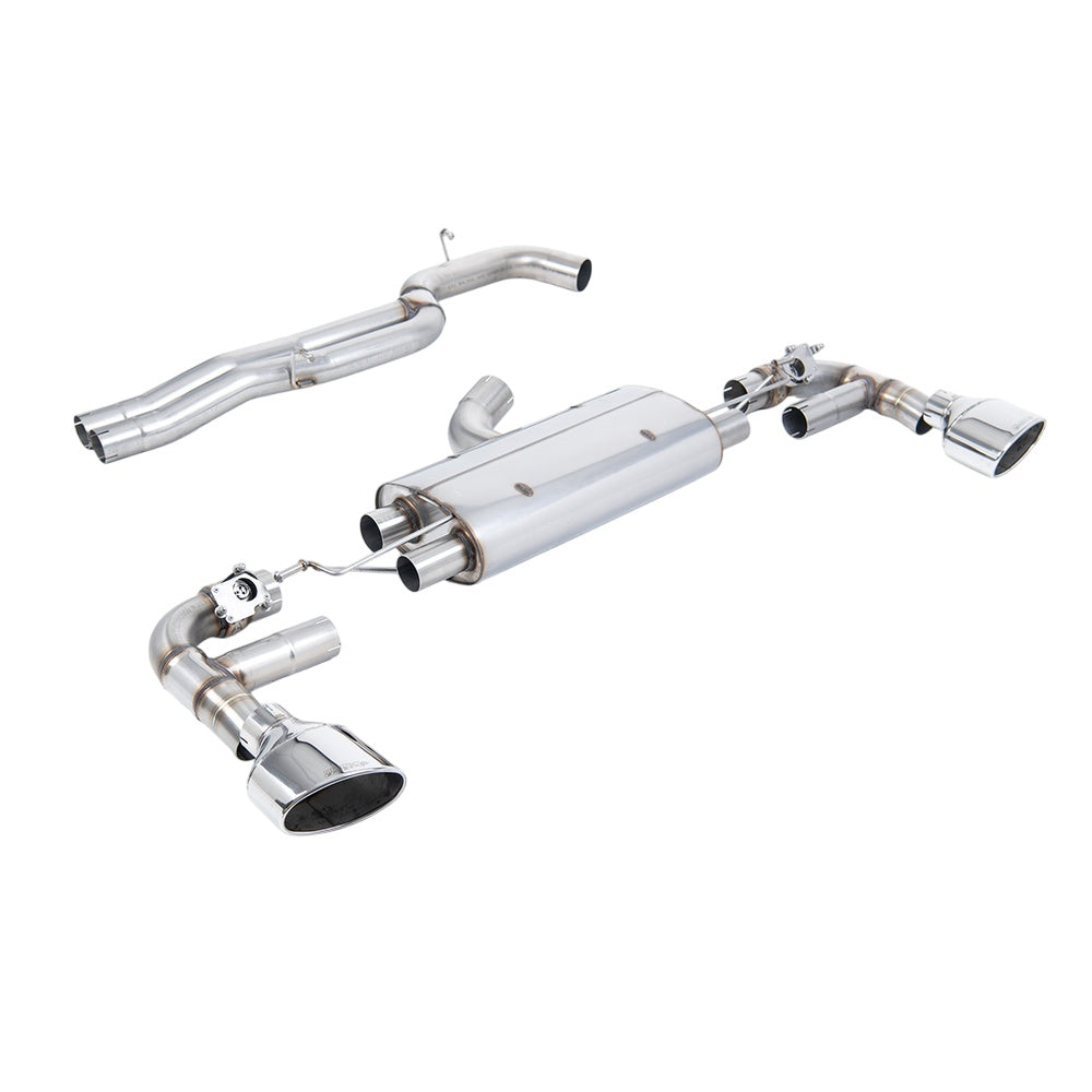 Milltek Particulate Filter-back Exhaust Audi TT Mk3 TTRS 2.5TFSi Quattro (OPF/GPF Models) 19-25