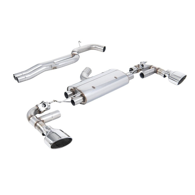 Milltek Filter Back Exhaust Audi TT Mk3 TTRS 2.5TFSI Quattro OPF/GPF 19+