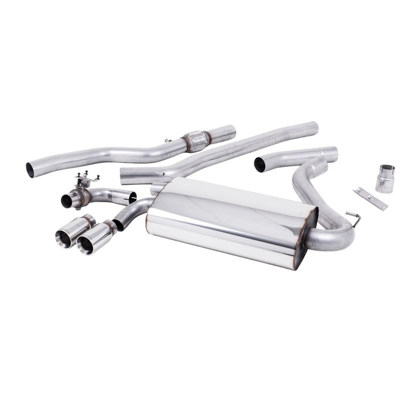 Milltek Cat Back Exhaust BMW 4 Series F32 428i Coupé Manual No Tow Bar Non-xDrive N20 14-18