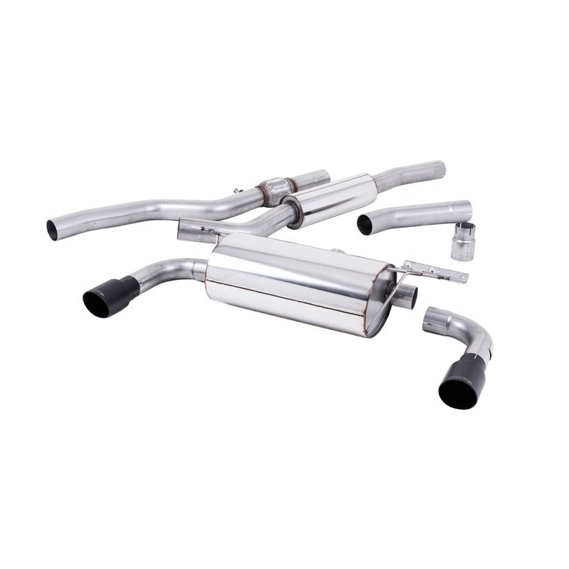 Milltek Cat Back Exhaust BMW 4 Series F32 428i Coupé Manual No Tow Bar Non-xDrive N20 14-18