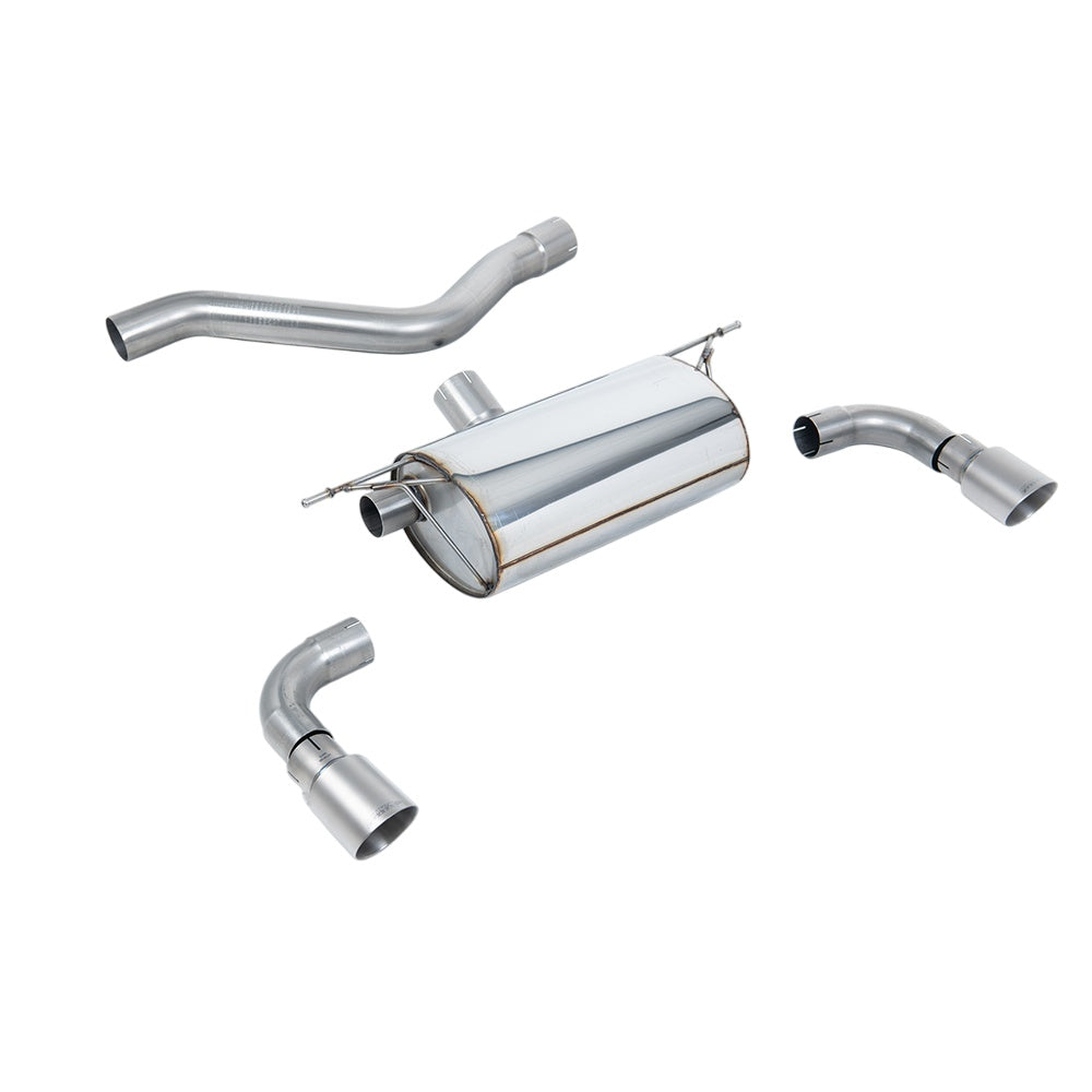 Milltek Rear Silencer(s) Exhaust BMW 1 Series M135i 3 and 5-Door (F21 and F20 None xDrive) 12-16