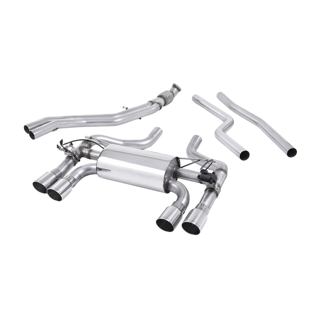 Milltek Cat Back Exhaust BMW 2 Series M2 Coupe (F87) 16-18