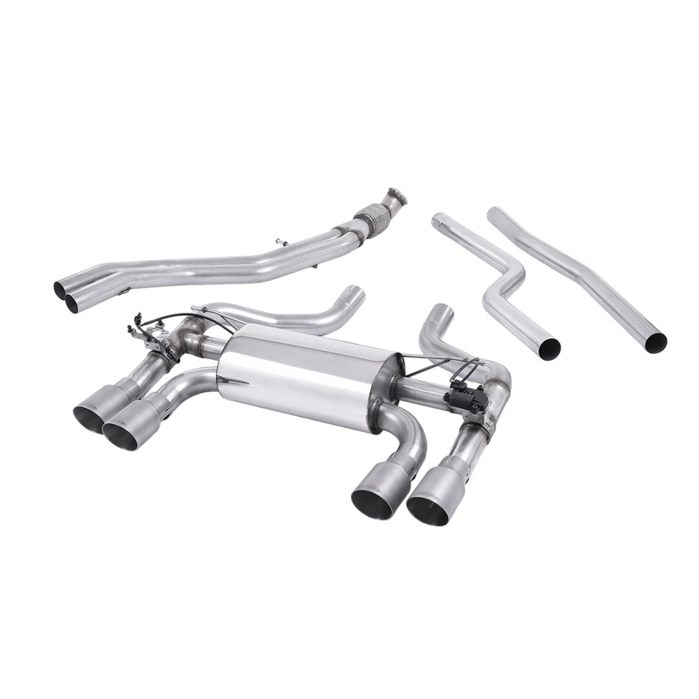 Milltek Cat Back Exhaust BMW 2 Series M2 Coupe (F87) 16-18