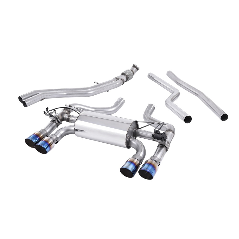 Milltek Cat Back Exhaust BMW 2 Series M2 Coupe (F87) 16-18