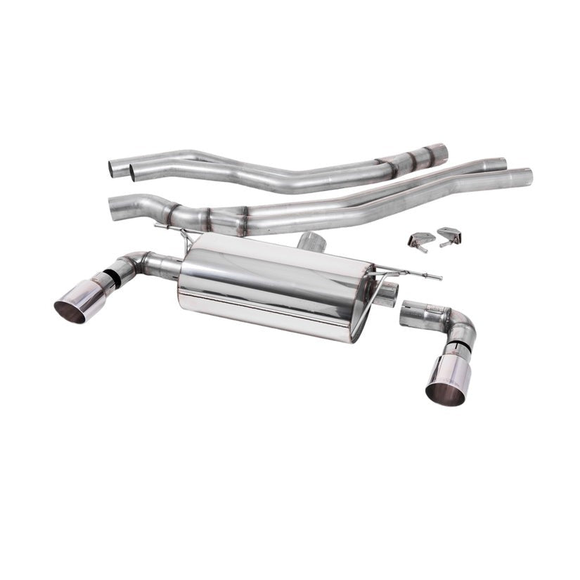 Milltek Cat Back Exhaust BMW 1 Series M140i 3dr 5dr F20 F21 LCI Non-OPF 15-18
