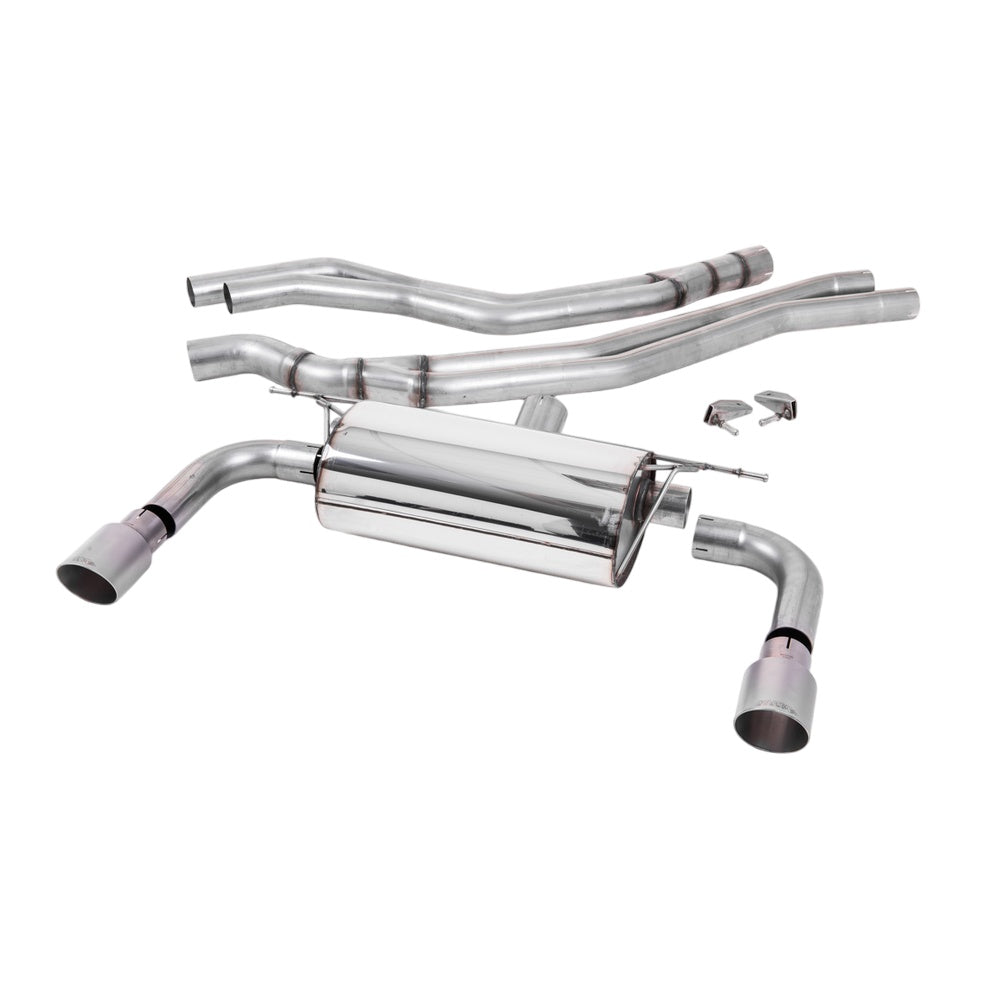 Milltek Cat Back Exhaust BMW 2 Series M240i Coupe (F22 LCI Non-OPF and None xDrive) 15-18