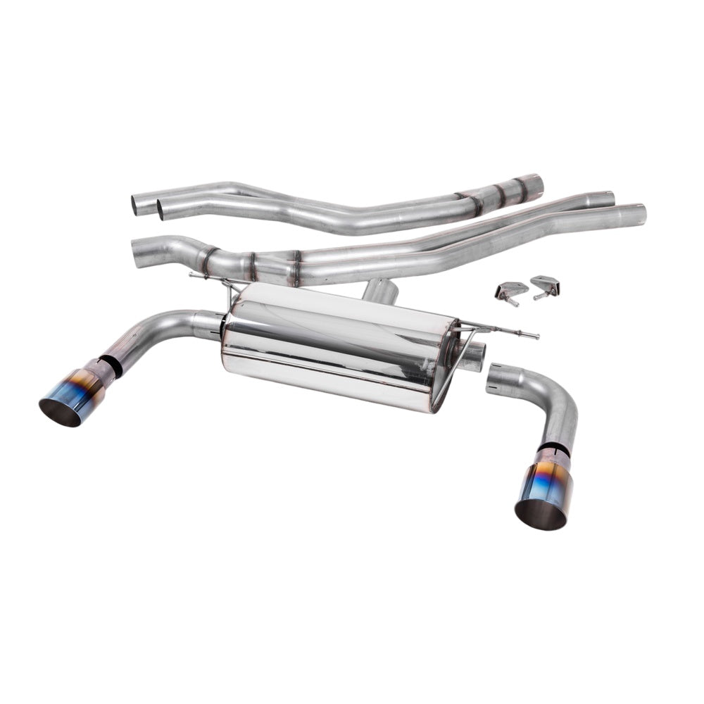 Milltek Cat Back Exhaust BMW 2 Series M240i Coupe (F22 LCI Non-OPF and None xDrive) 15-18
