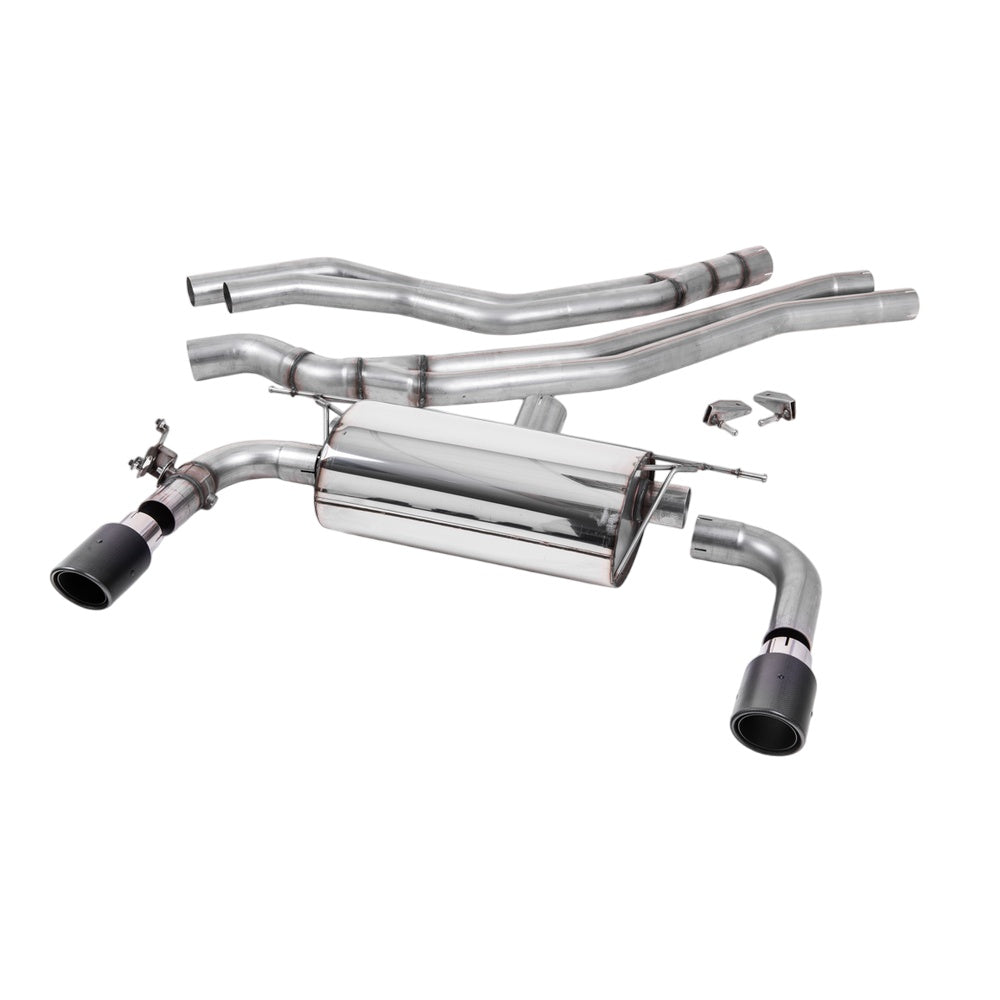 Milltek Cat Back Exhaust BMW 2 Series M240i Coupe (F22 LCI Non-OPF and None xDrive) 15-18