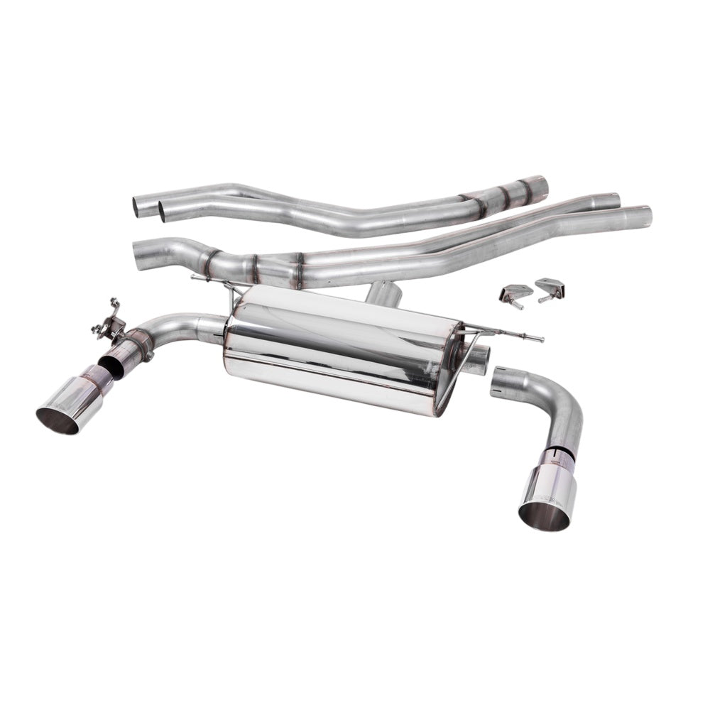 Milltek Cat Back Exhaust BMW 2 Series M240i Coupe (F22 LCI Non-OPF and None xDrive) 15-18