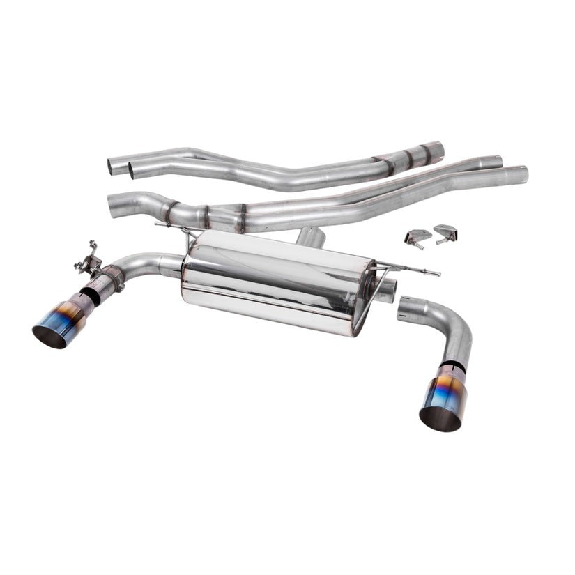 Milltek Cat Back Exhaust BMW 2 Series M240i Coupe F22 LCI Non-OPF Non-xDrive 15-18