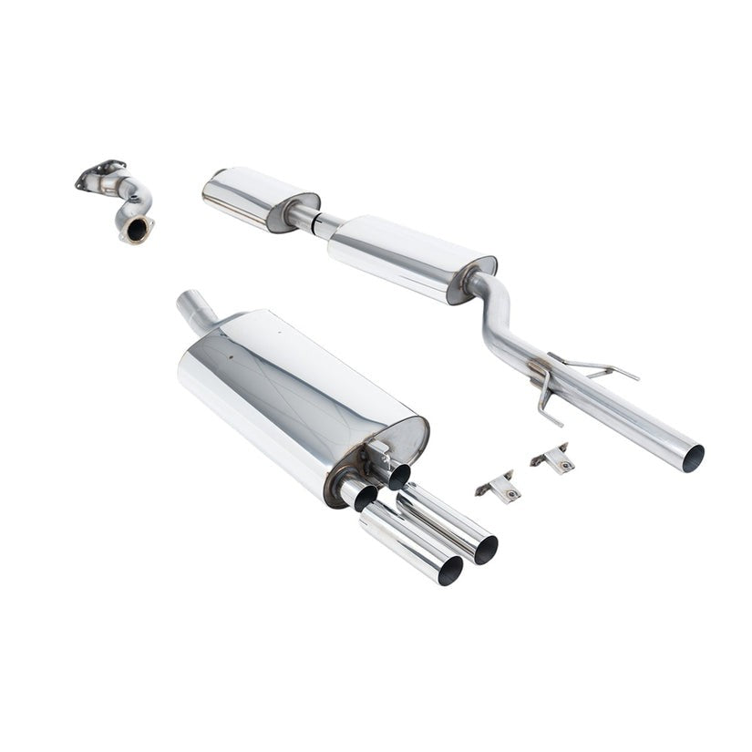 Milltek Full Exhaust with Cat Bypass BMW 3 Series E30 M3 87-92