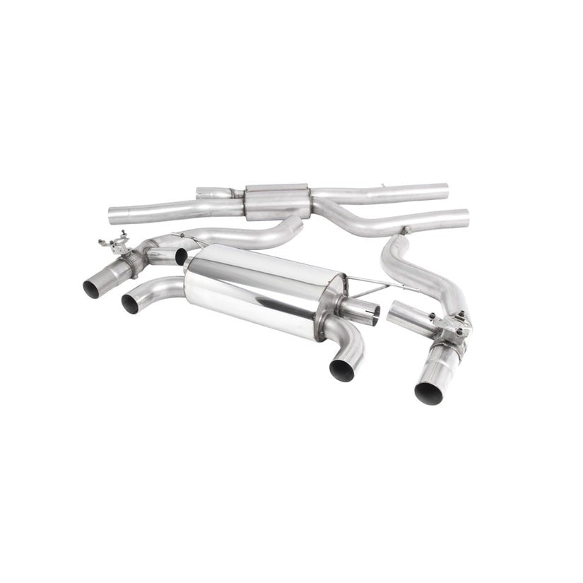 Milltek Cat Back Exhaust BMW 2 Series M2 Comp Coupé F87 18+