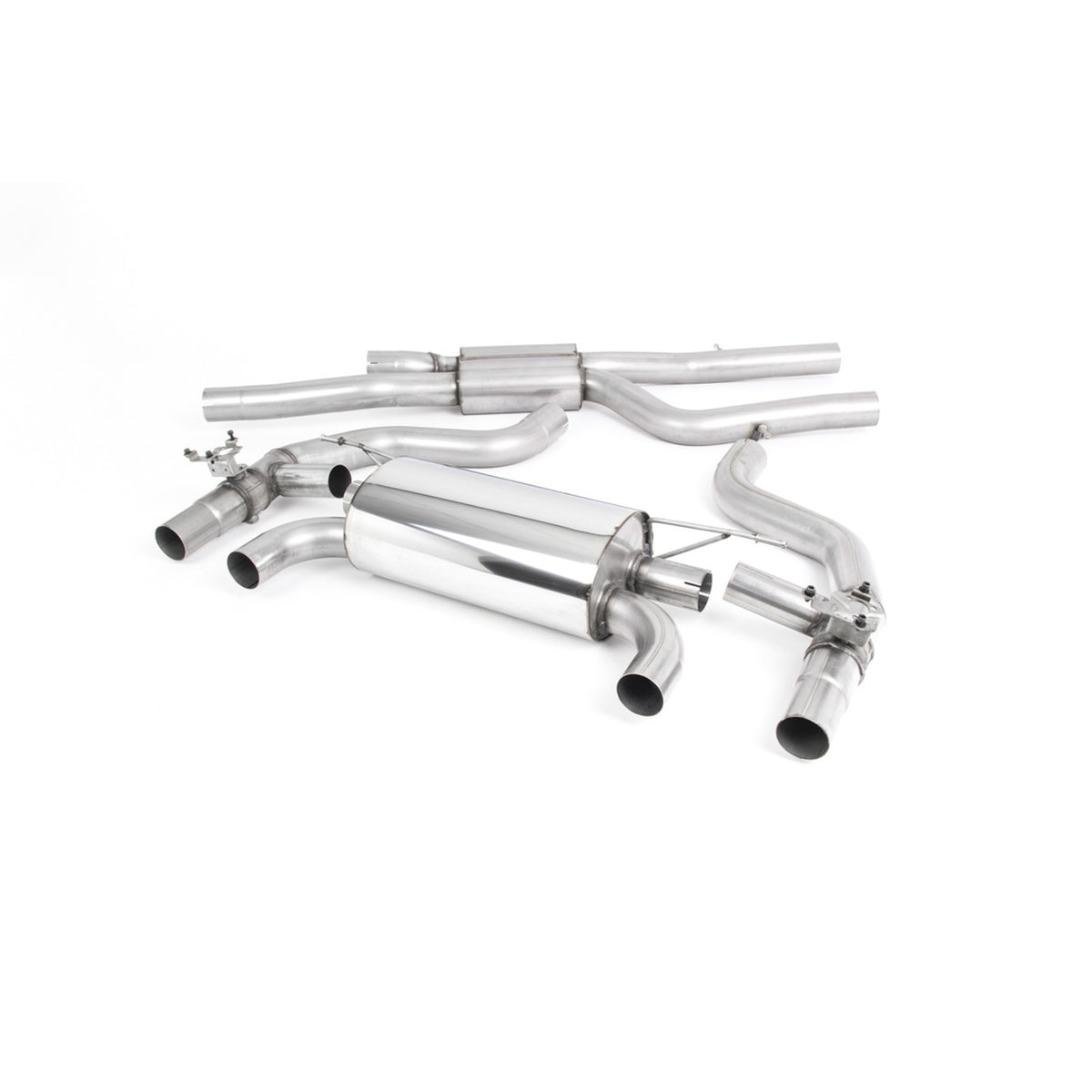 Milltek Cat Back Exhaust BMW 2 Series M2 Comp Coupé F87 18+
