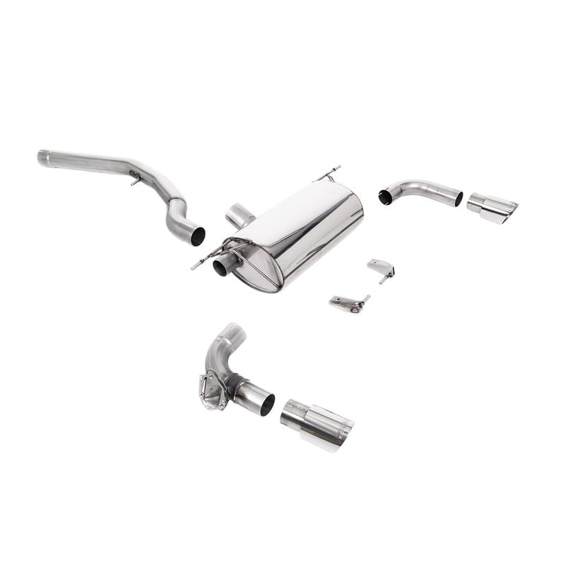 Milltek Cat Back Exhaust BMW 2 Series M240i Coupe F22 LCI OPF Non-xDrive 19-20