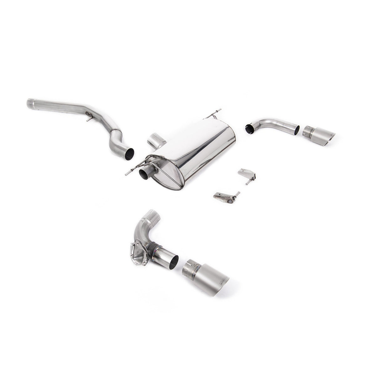 Milltek Cat Back Exhaust BMW 2 Series M240i Coupe F22 LCI OPF Non-xDrive 19-20