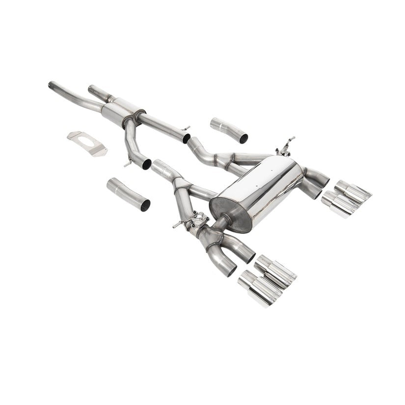 Milltek Cat Back Exhaust BMW 4 Series F82 83 M4 Comp CS Coupe Convertible OPF/GPF 19-20