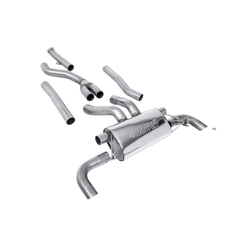 Milltek Cat Back Exhaust BMW 4 Series G22 M440i Coupe OPF/GPF Pre LCI 20-25