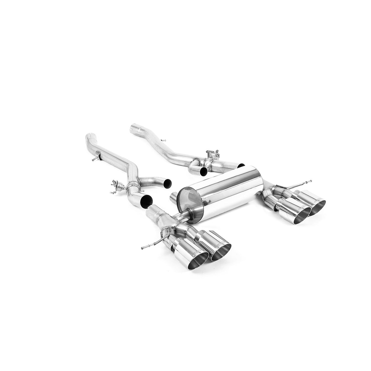 Milltek Axle Back Exhaust BMW 3 Series G80 G81 M3 Comp S58 3.0 Turbo OPF/GPF inc Touring XDrive 20+
