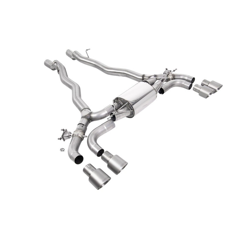 Milltek Axle Back Exhaust BMW 5 Series M5 Comp 4.4 Twin Turbo F90 Non-OPF/GPF 18-20