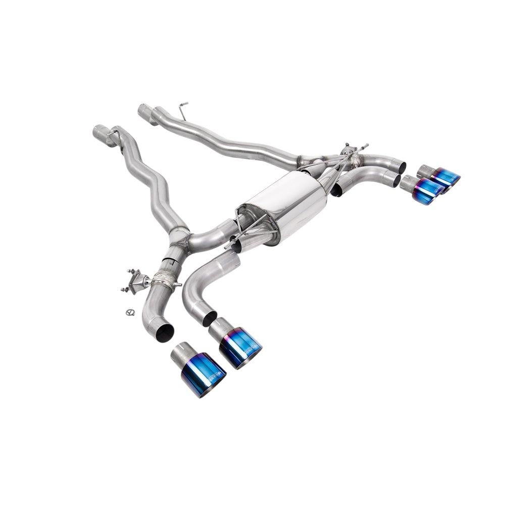 Milltek Front Pipe-back Exhaust BMW 5 Series M5 and M5 Competition 4.4 Twin Turbo F90 (North American / ROW Cars) 19-25