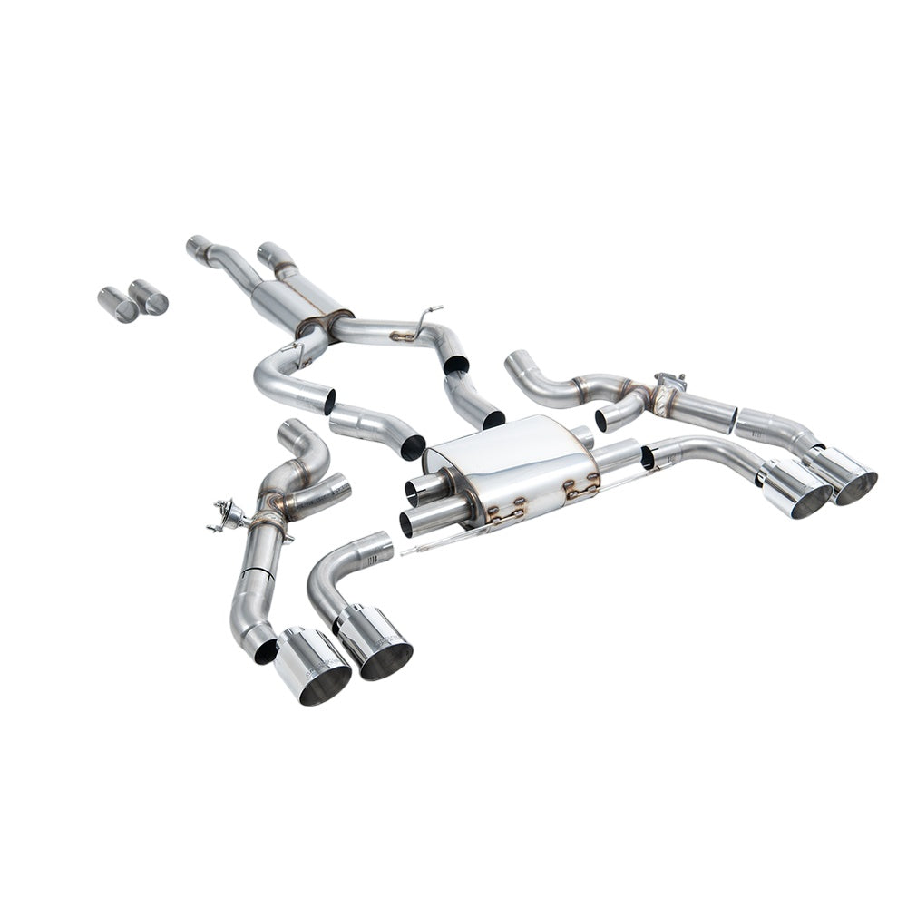 Milltek Axle Back Exhaust BMW X4 X4M / X4M Comp (G02) 3.0 (ROW and North American S58 Engine LCI only) (2022 and Later) 22-25