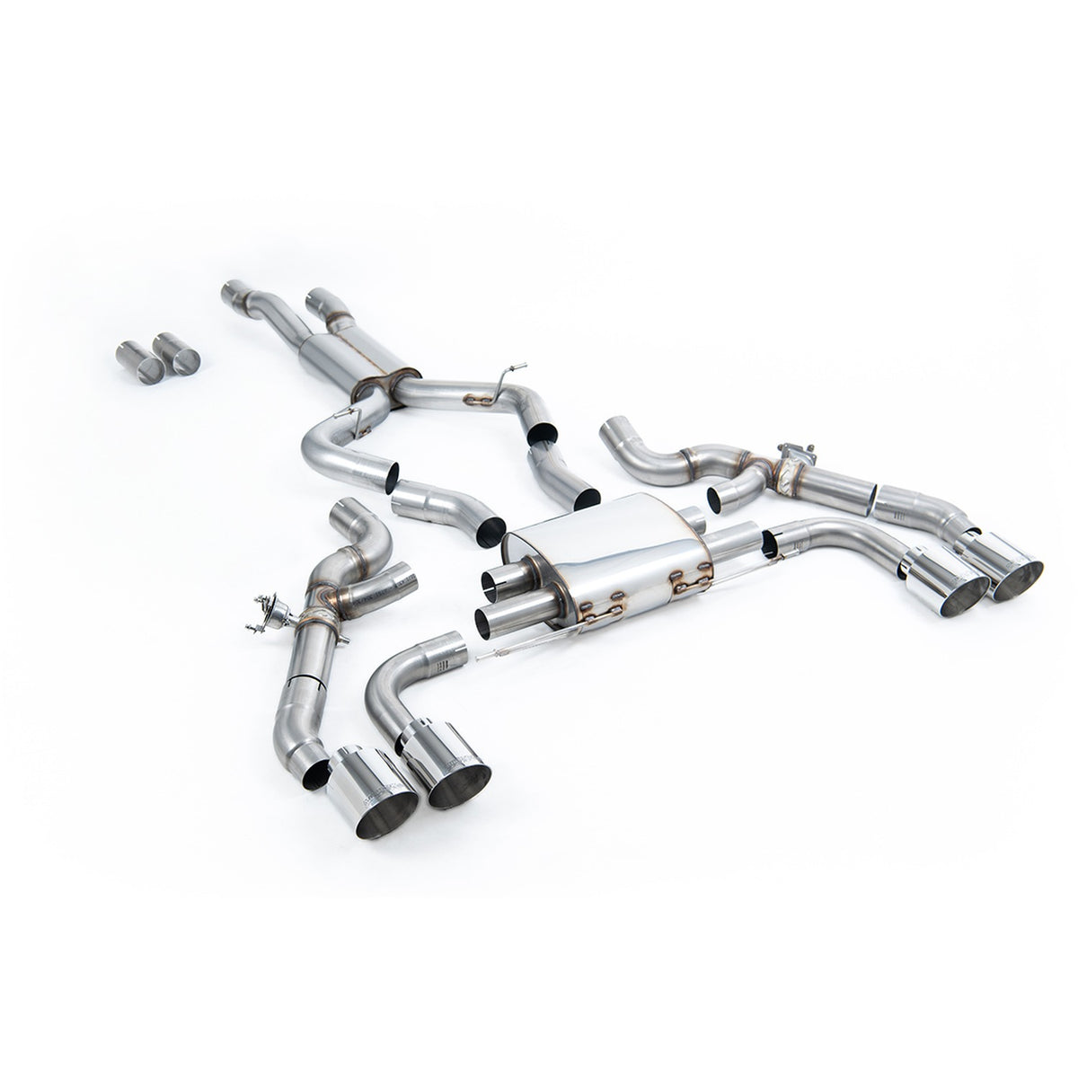 Milltek Filter Back Exhaust BMW X3 X3M Comp G01 3.0 with OPF/GPF S58 LCI 22+