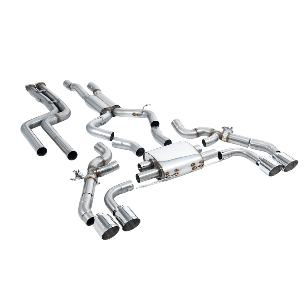 Milltek Downpipe-back Exhaust BMW X3 X3M / X3M Comp (G01) 3.0 (with OPF/GPF S58 Engine Pre LCI only) 19-21