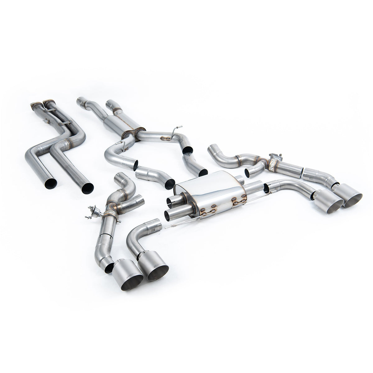 Milltek Downpipe Back Exhaust BMW X3 X3M Comp G01 3.0 with OPF/GPF S58 Pre LCI 19-21