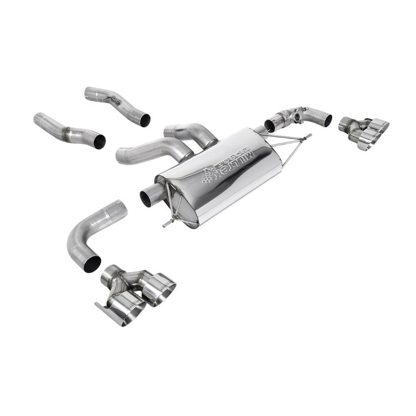 Milltek Filter Back Exhaust BMW 2 Series M240i Coupé G42 XDrive OPF/GPF Non Hybrid Pre LCI 22-25