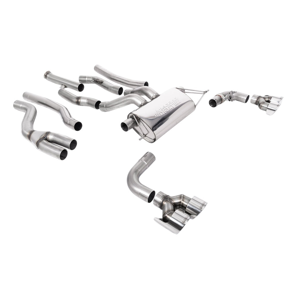 Milltek Cat Back Exhaust BMW 2 Series M240i Coupe (G42 XDrive OPF/GPF Models Only) 22-25