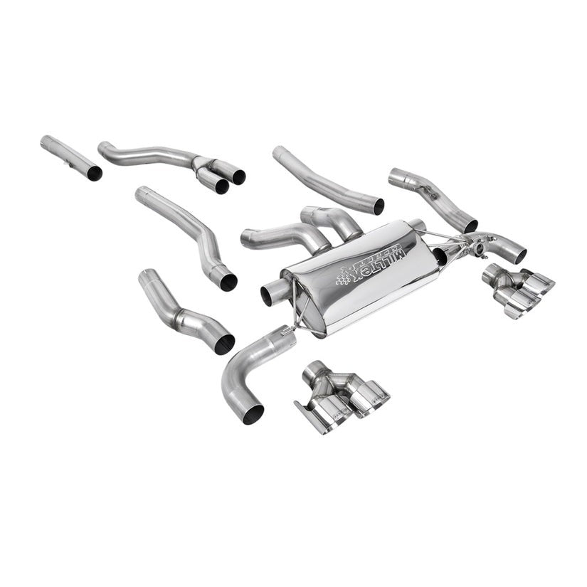 Milltek Cat Back Exhaust BMW 2 Series M240i Coupé G42 XDrive NAS Non-OPF/GPF 22+