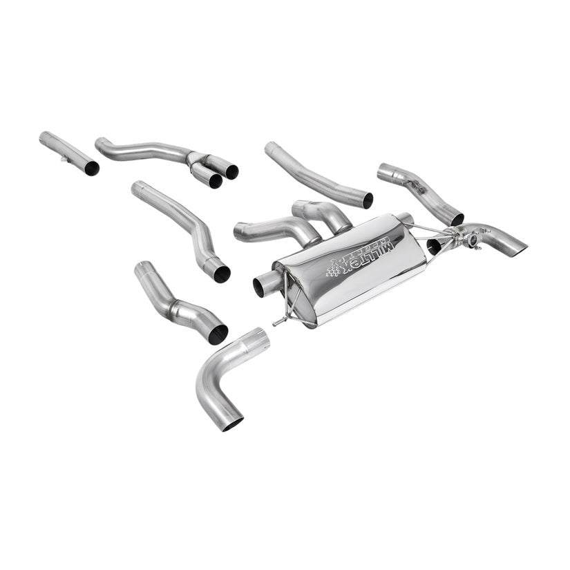 Milltek Cat Back Exhaust BMW 2 Series M240i Coupé G42 XDrive NAS Non-OPF/GPF 22+