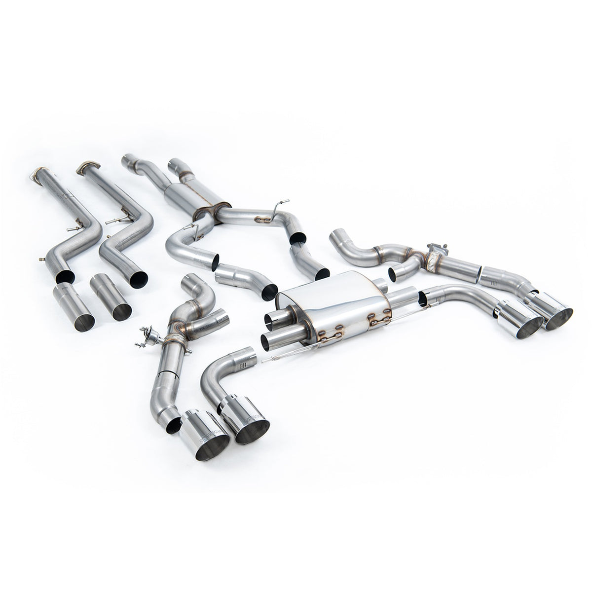 Milltek Downpipe Back Exhaust BMW X3 X3M Comp G01 3.0 with OPF/GPF S58 LCI 22+