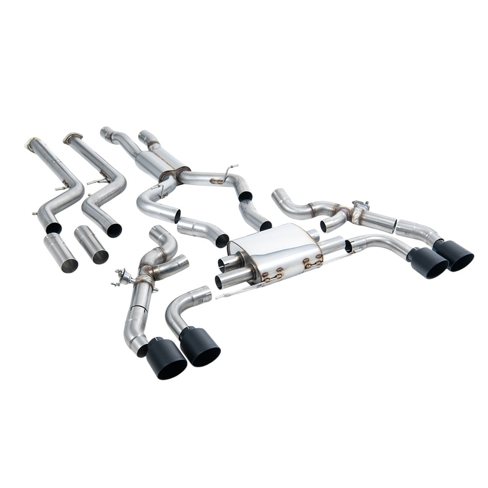 Milltek Downpipe-back Exhaust BMW X4 X4M / X4M Comp (G02) 3.0 (with OPF/GPF S58 Engine LCI only) 22-25