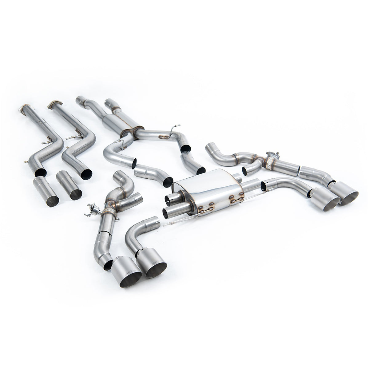 Milltek Downpipe Back Exhaust BMW X3 X3M Comp G01 3.0 with OPF/GPF S58 LCI 22+