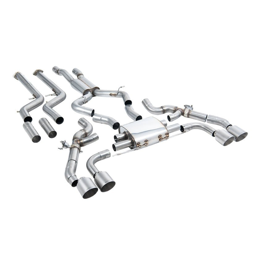 Milltek Downpipe Back Exhaust BMW X4 X4M Comp G02 3.0 with OPF/GPF S58 LCI 22+