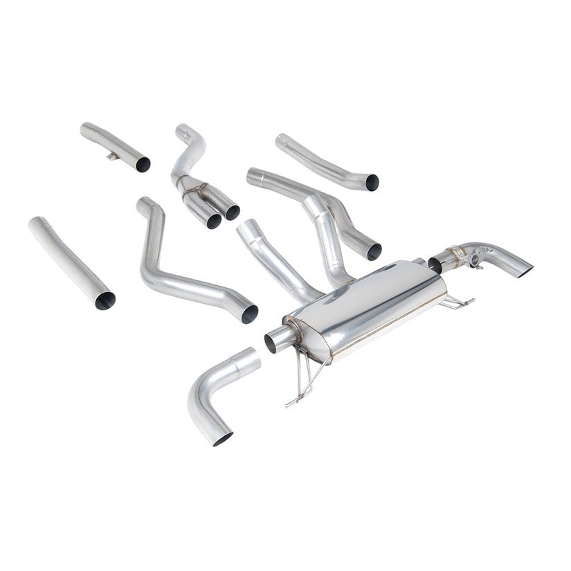 Milltek Cat Back Exhaust BMW 4 Series G22 M440i Coupe NAS ROW Pre LCI 21-25