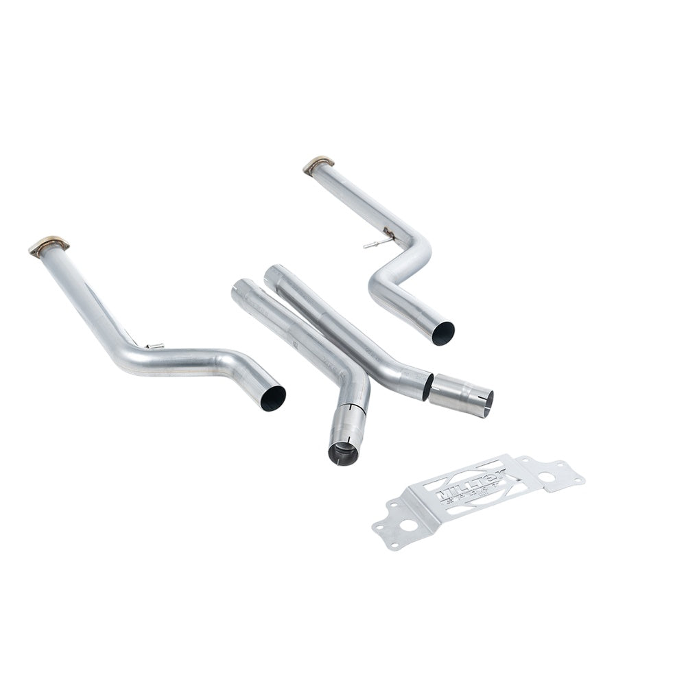 Milltek Secondary Catalyst Bypass Exhaust BMW 2 Series M2 Coupe (G87 S58 NAS Non-OPF/GPF Models) 23-25