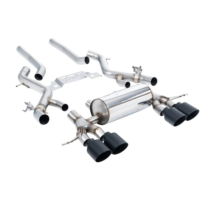 Milltek Secondary Cat Back Exhaust BMW 2 Series M2 Coupe G87 S58 NAS Non-OPF/GPF 23+