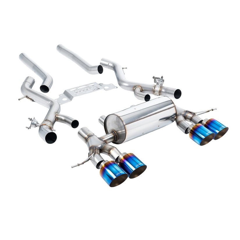 Milltek Secondary Cat Back Exhaust BMW 2 Series M2 Coupe G87 S58 NAS Non-OPF/GPF 23+