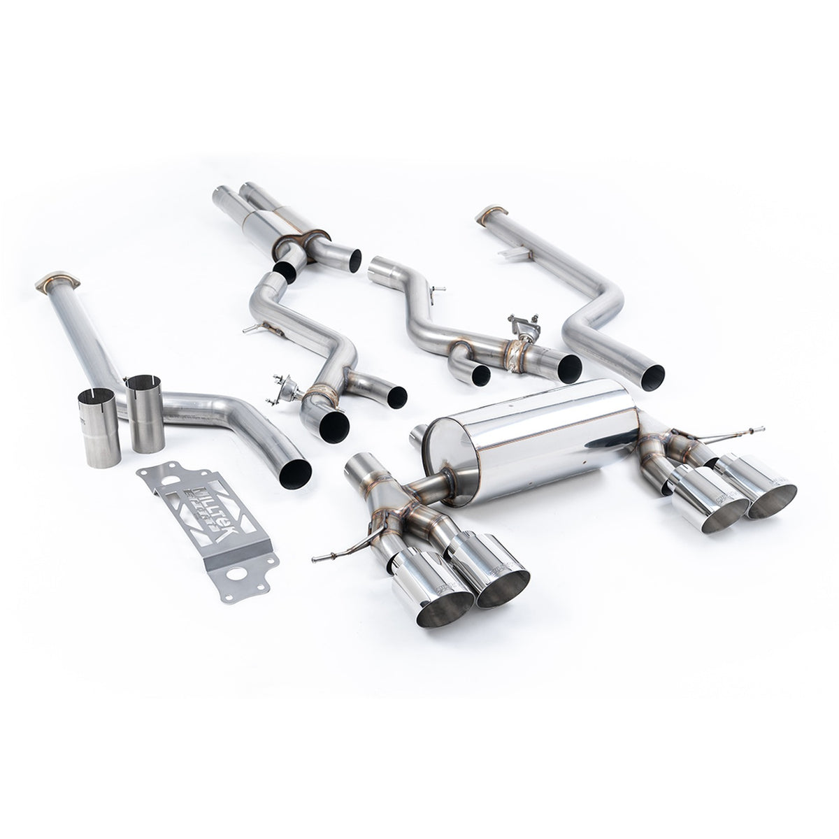 Milltek Cat Back Exhaust BMW 2 Series M2 Coupe G87 S58 NAS Non-OPF/GPF 23+